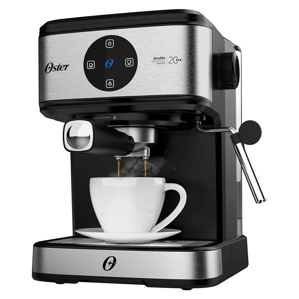 Kit Espresso Oster - Cafeteira Double e Moedor de Café
