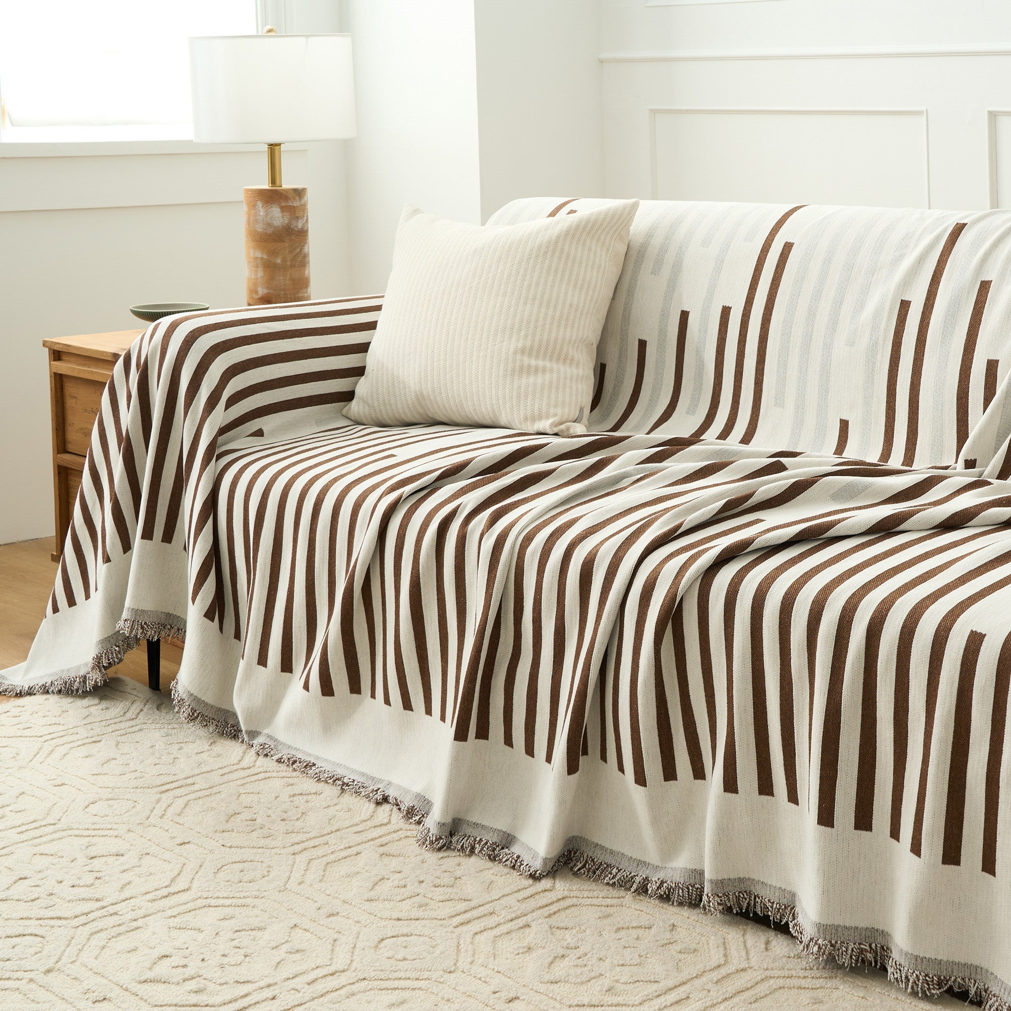 Capa de sofá Bold Stripes