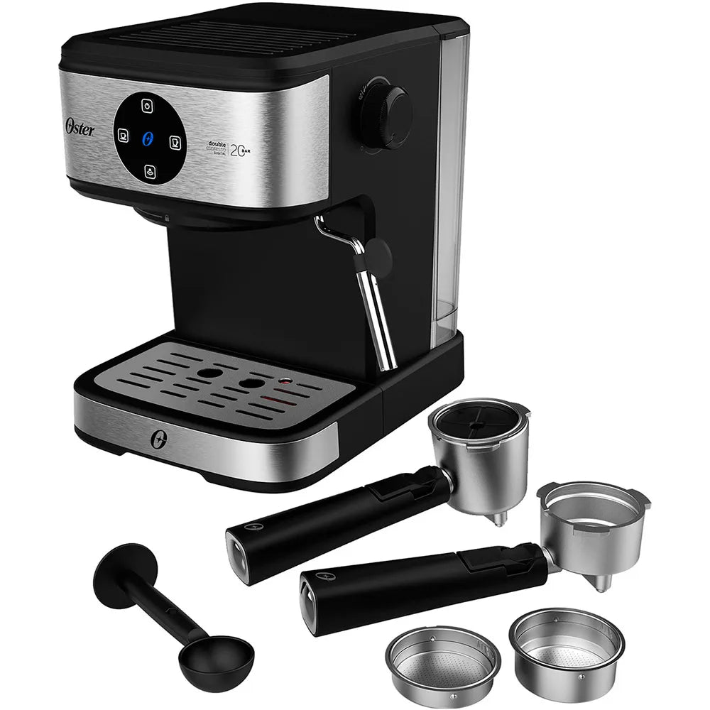 Kit Espresso Oster - Cafeteira Double e Moedor de Café