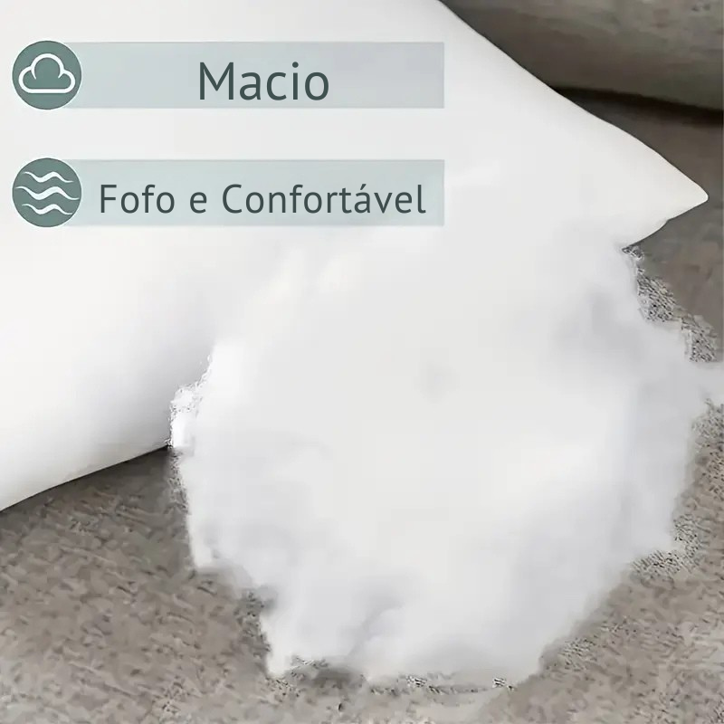 Conjunto de 4 Almofadas Decorativas Luxuosas e Macias - Padrão Geométrico Clássico, Enchimento 100% Poliéster