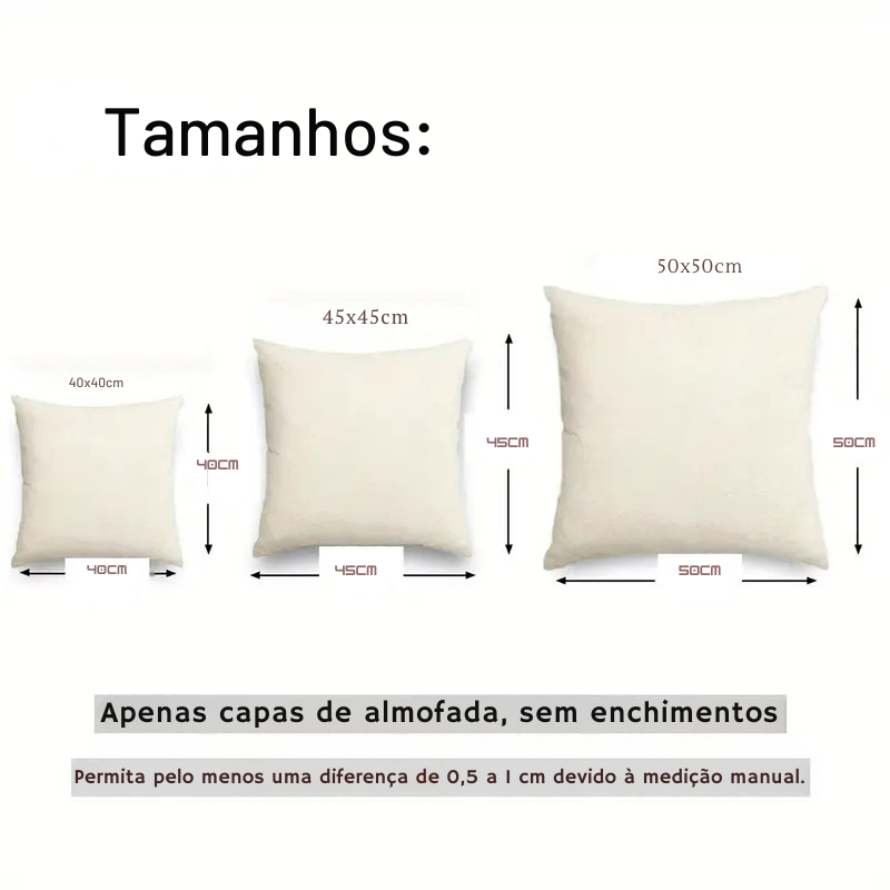 Almofada de Luxo  – Macia e Aconchegante, Lavável à Máquina, Ideal para Sofá, Quarto, Carro e Camping
