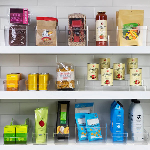 Kit de organizador de armários com 4 peças 30x15x13 Linha Oasi