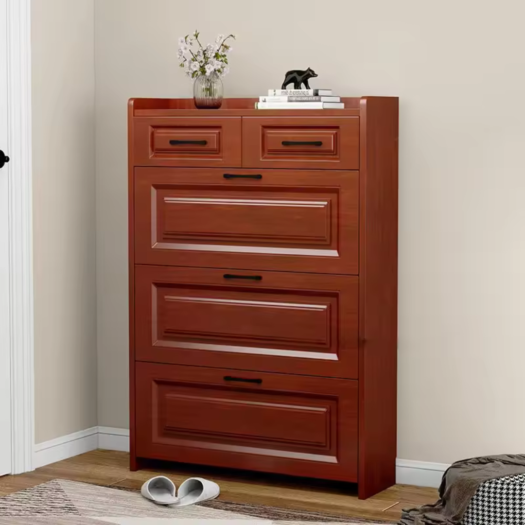 Sapateira Elegance 3 Portas e 2 Gavetas – Design Moderno em Branco