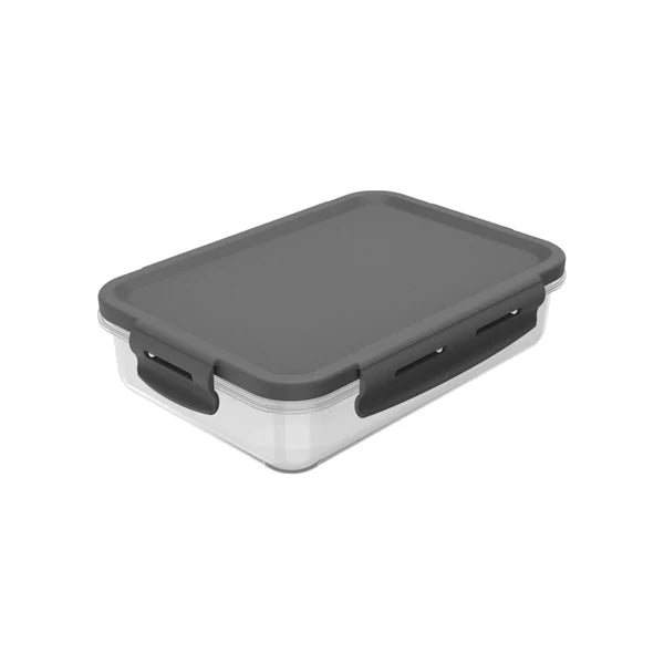 Kit de potes organizadores de geladeira retangular de 6 peças 870mk Linha Oasi