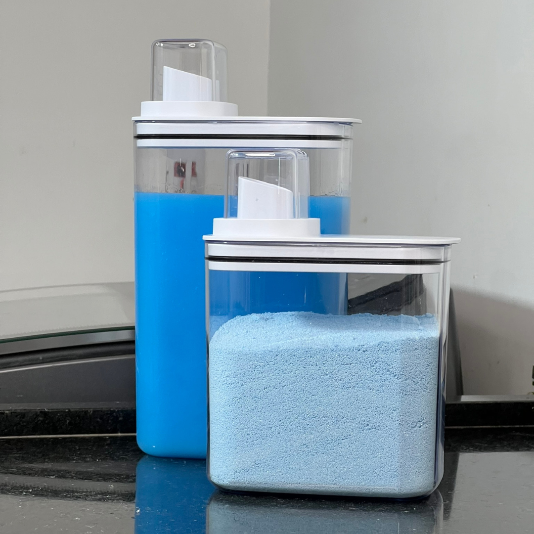 Pote Hermético Dispenser Flow Bege 1,5 Litros
