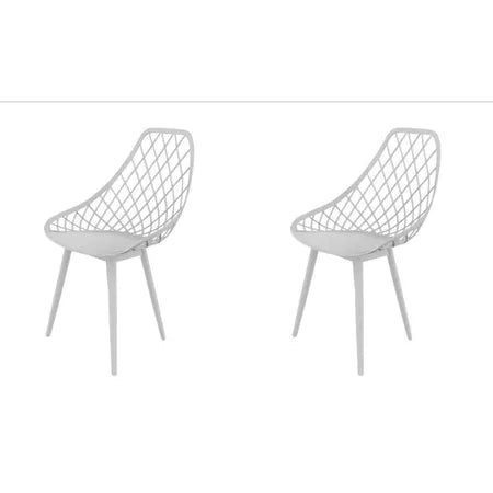 Conjunto Mesa Eames 90cm + 4 Cadeiras Kaila – Design Escandinavo para Jantar ou Cozinha