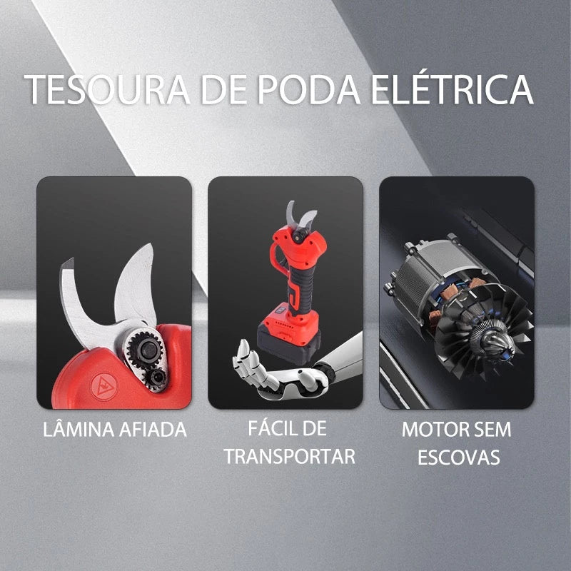 Tesoura Elétrica Portátil - Pulse 557