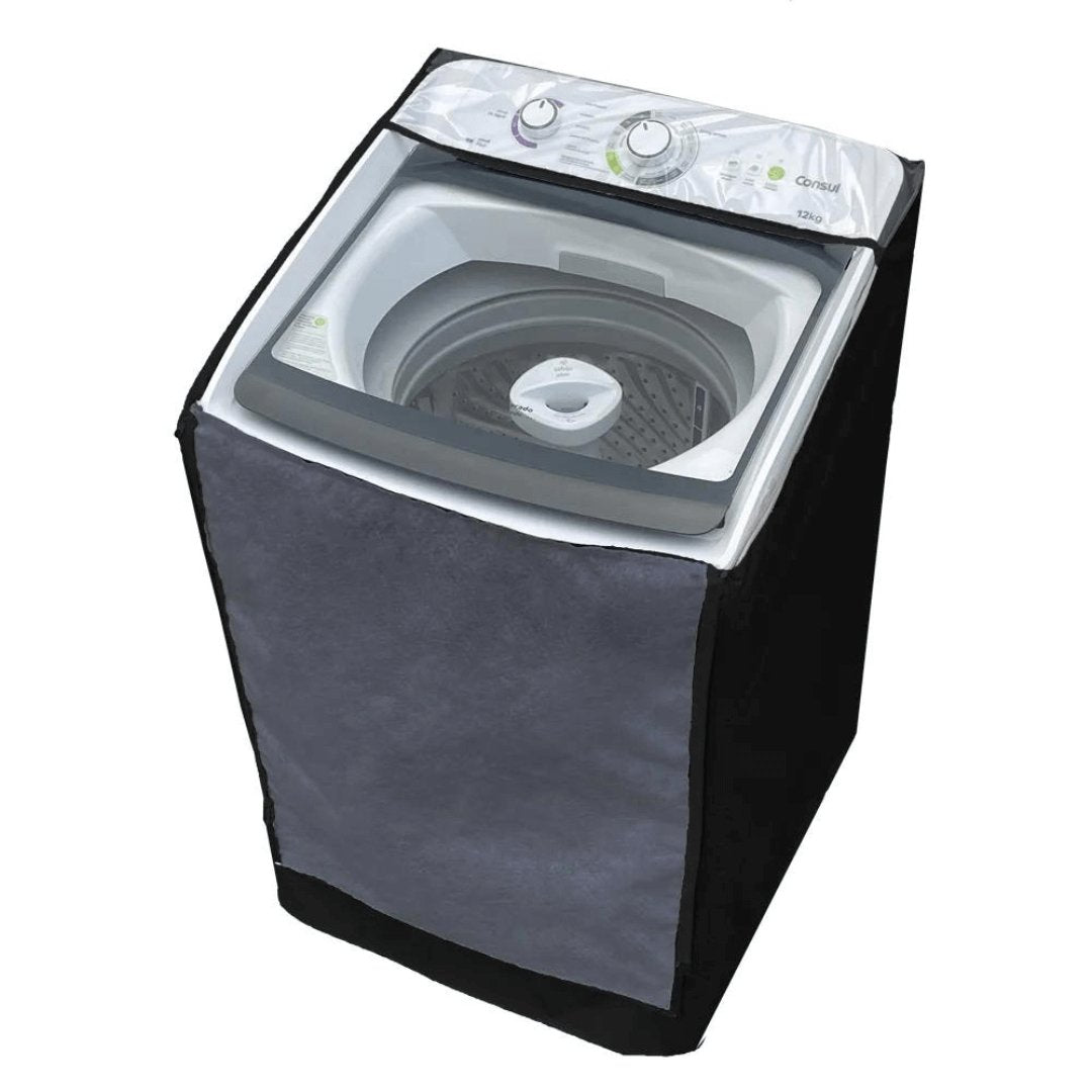 Capa para Máquina de Lavar Brastemp 9kg e Consul 9kg CWB09  Preta