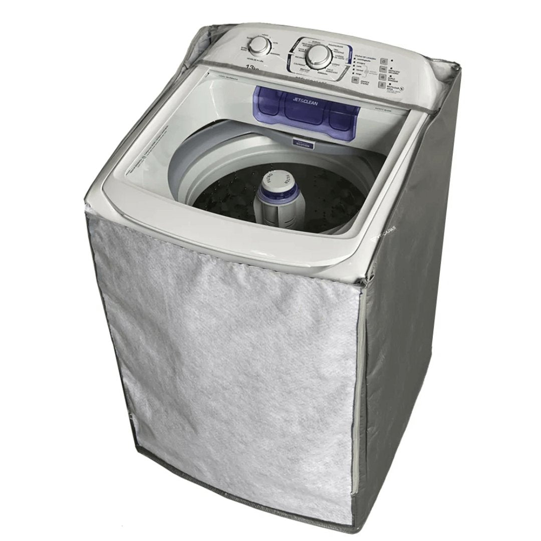 Capa para Máquina de Lavar Electrolux 12Kg (LAC12) Cinza