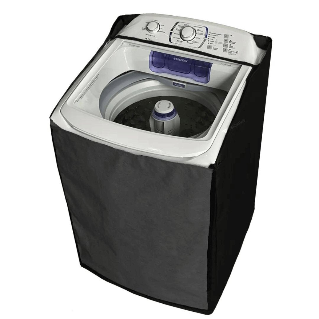Capa para Máquina de Lavar Electrolux LPR 17 17kg Preta