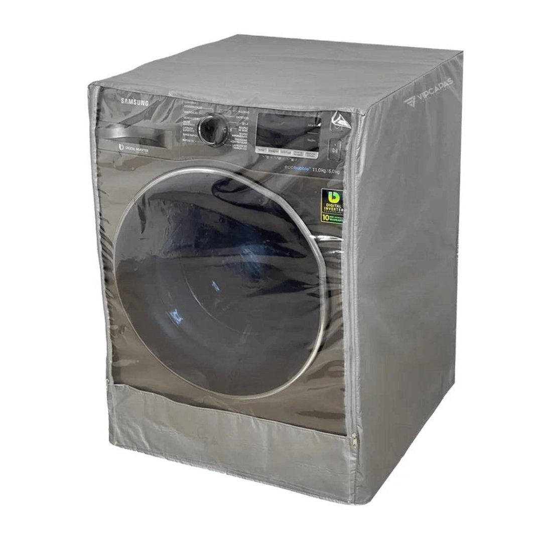 Capa para Máquina Lava e Seca Samsung 11kg Cinza