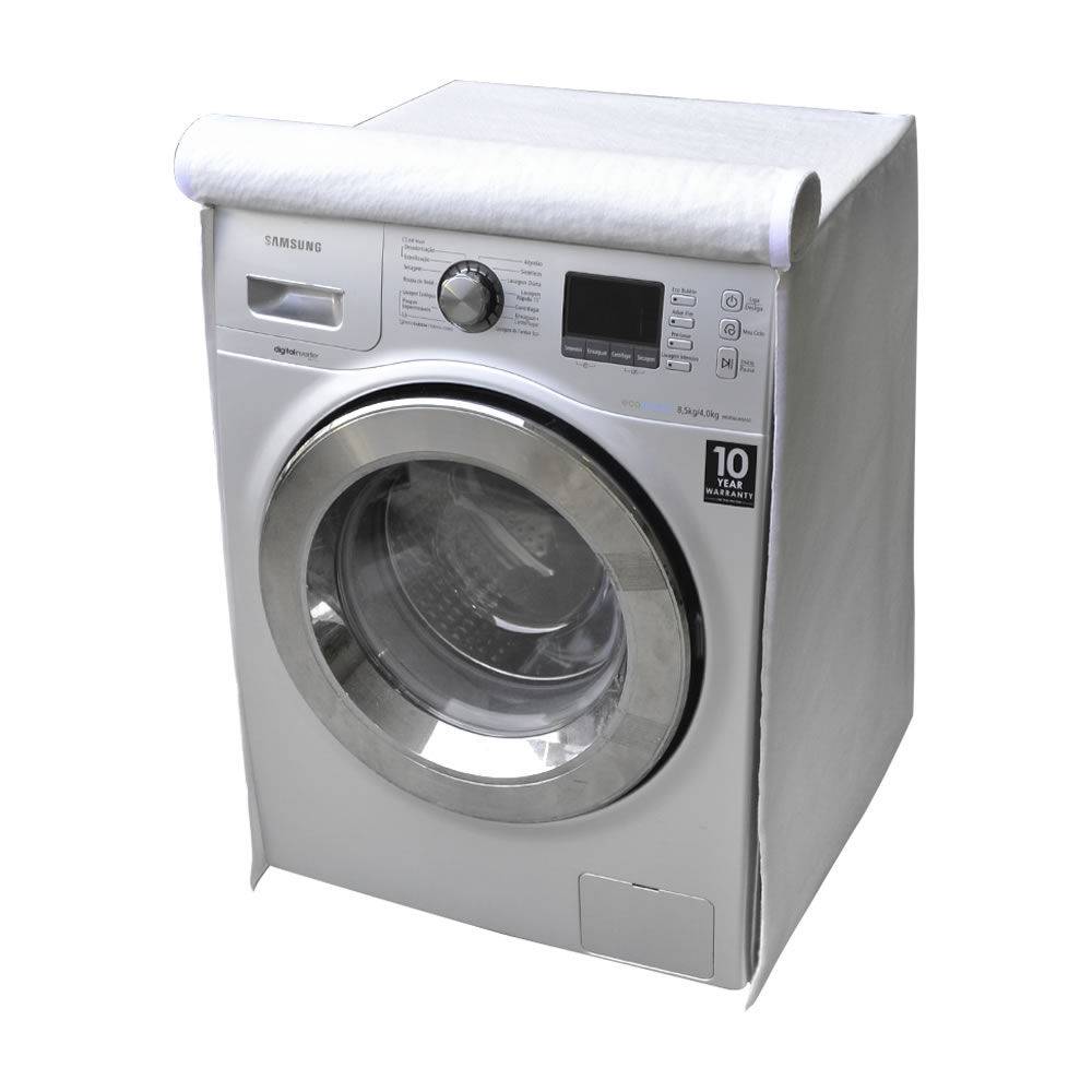 Capa para Máquina Lava e Seca Samsung 11kg WD11K Branca