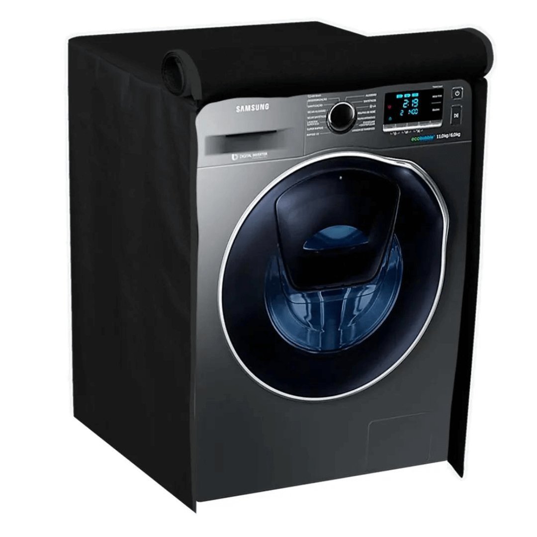 Capa para Máquina Lava e Seca Samsung 11kg WD11K Preta