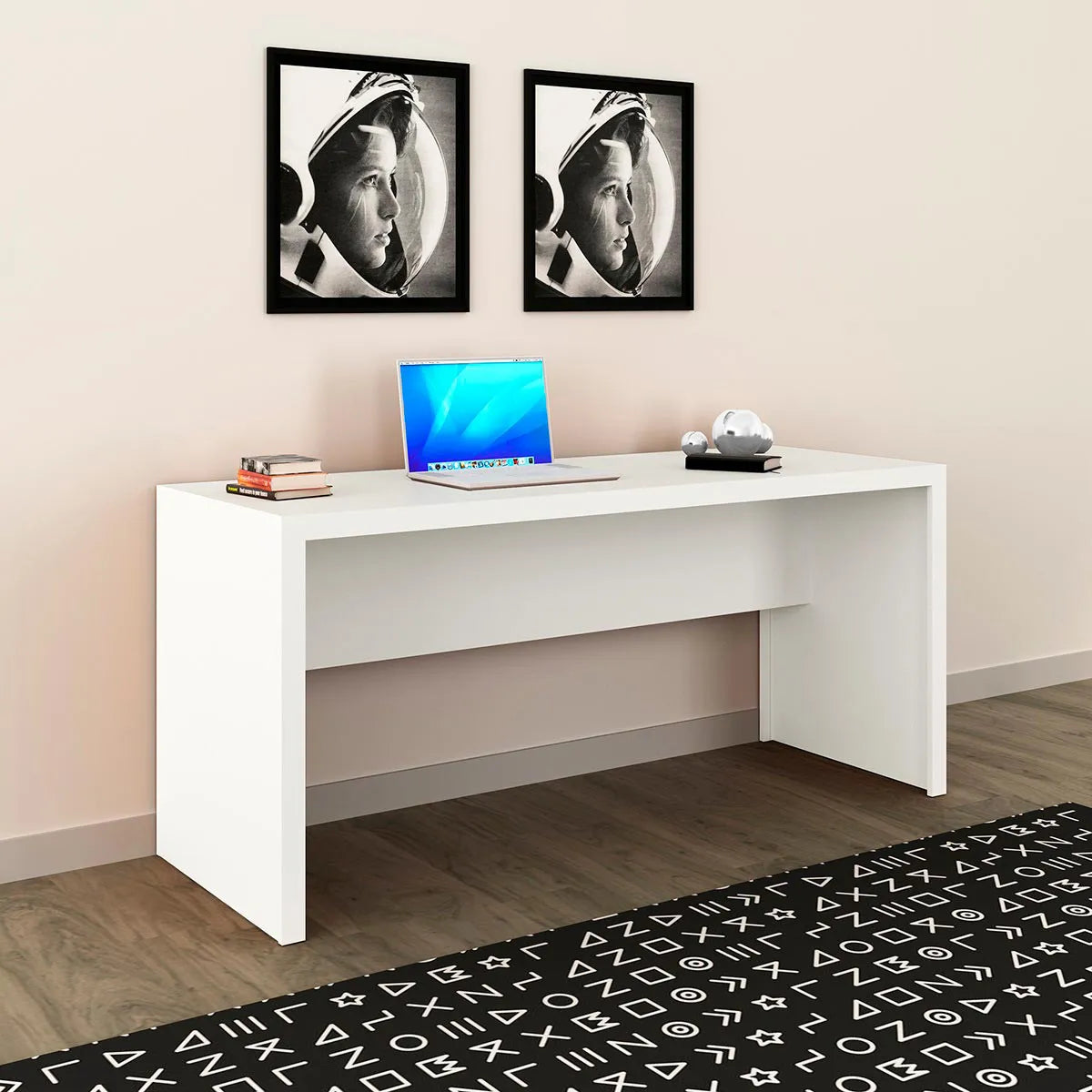 Escrivaninha Mesa de Escritório Multiuso 163 X 60 Cm