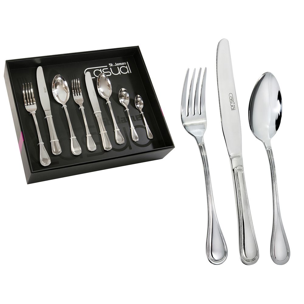 Faqueiro Four Seasons Inox 48 Peças St James