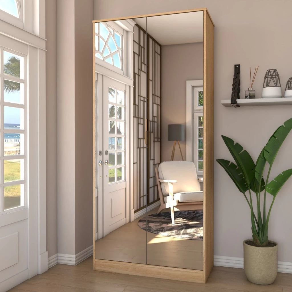 Armário Baixo Office Premium – Design Madeira Carvalho e Detalhes Brancos | Sofisticação e Funcionalidade
