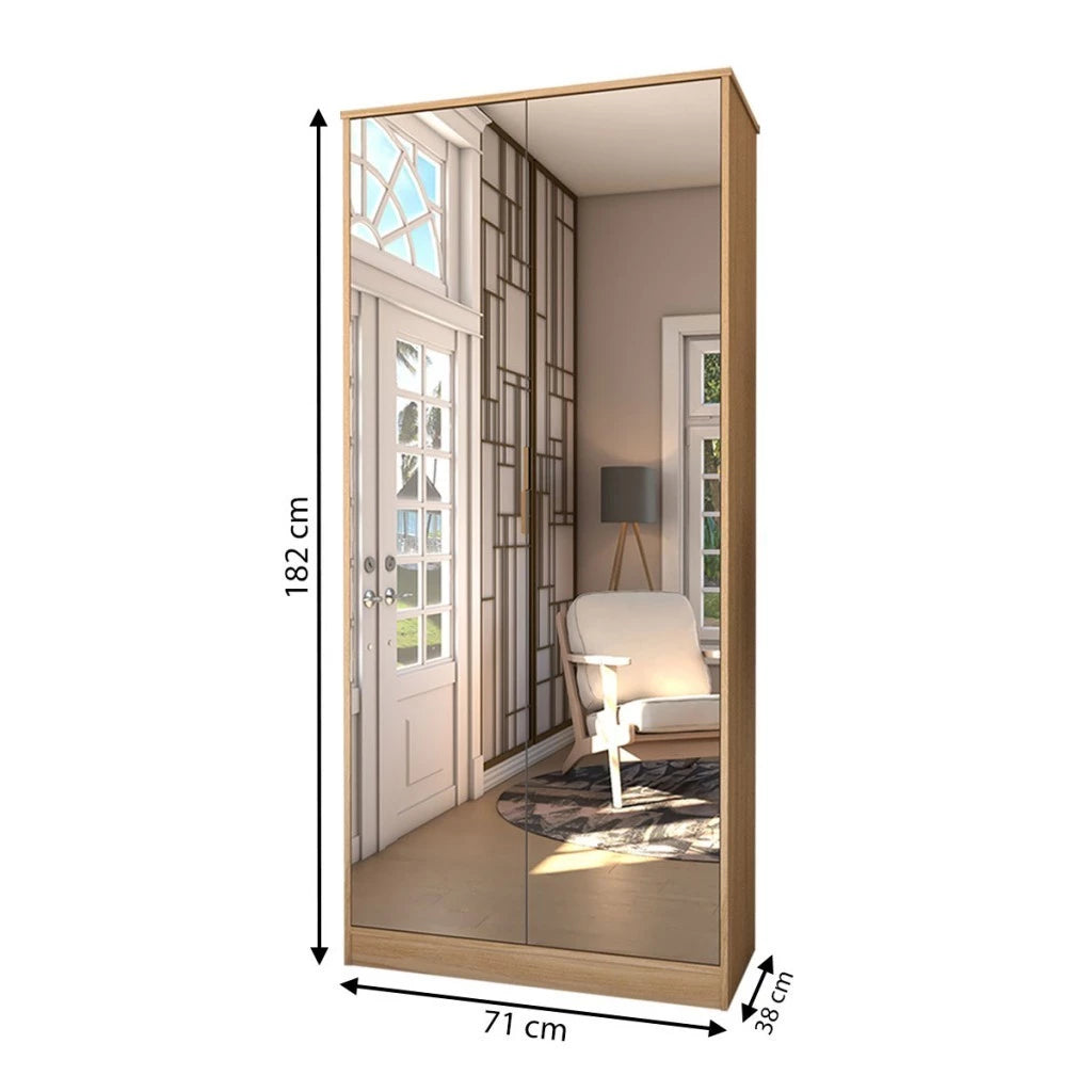 Armário Baixo Office Premium – Design Madeira Carvalho e Detalhes Brancos | Sofisticação e Funcionalidade