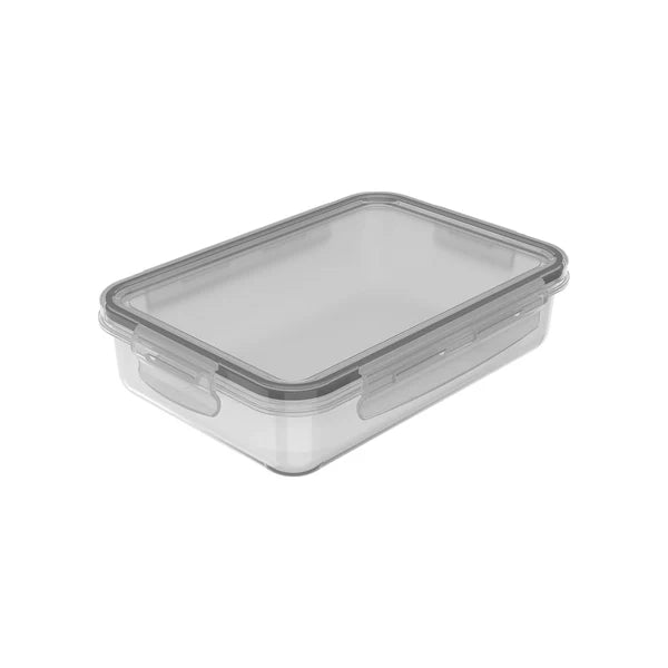 Kit de potes organizadores de geladeira retangular de 6 peças 870mk Linha Oasi