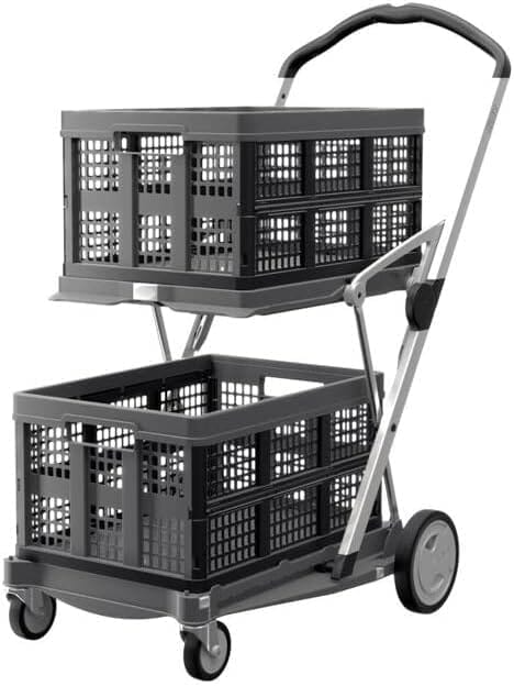 Compact Cart - Carrinho de Compras Dobrável e Portátil