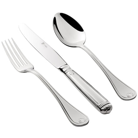 Faqueiro Inox Pérola Pearl 101 Peças St James