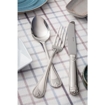 Faqueiro Inox Pérola Pearl 101 Peças St James