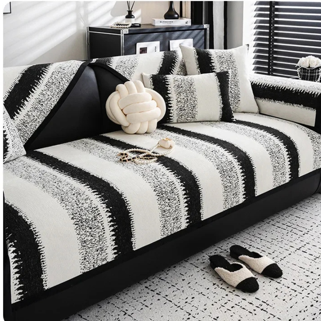 [COMPRE 1 LEVE 2 ] Capa de Sofá Antiderrapante Boho em Chenille